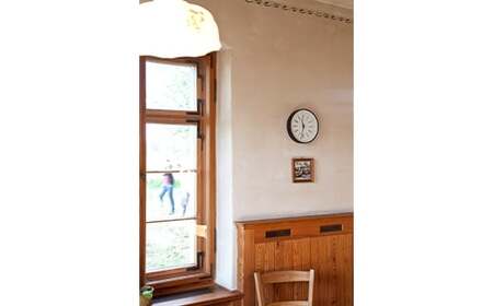 時計台の時計［電波時計］/Arabic（KK17-13A） Lemnos レムノス 時計 インテリア 民芸品 工芸品 伝統技術  FAD-0259