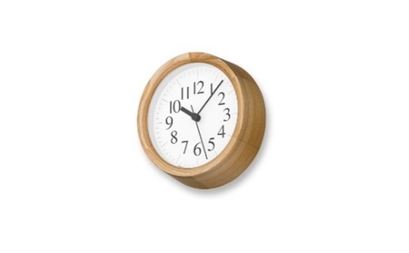 Clock B Small / ナチュラル （YK15-04 NT）Lemnos レムノス 時計