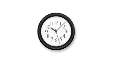 Clock B Small / ブラック （YK15-04 BK）Lemnos レムノス 時計