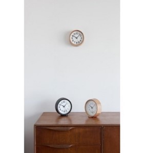 Clock B Small / ブラック （YK15-04 BK）Lemnos レムノス 時計