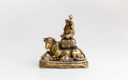 [高岡銅器]福丑大黒香炉 喜泉堂（ふくうしだいこくこうろ きせんどう） 工芸品 民芸品 インテリア 香り  FAD-0414