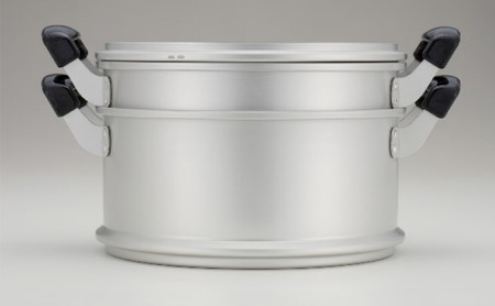 北陸アルミニウム 2段蒸し器 28cm 鋭い HOKURIKUALUMI ゆうげ 北陸アルミニウム 2段蒸し器 28cm 鋭い HOKURIKUALUMI ゆうげ