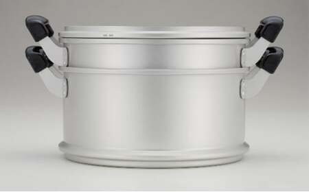 蒸し器 ガス火用 ゆうげ紀行蒸し器セット 30cm 両手鍋 セット 蓋 蓋付き せいろ 蒸し料理 アルミ製 北陸アルミ 北陸アルミニウム 日本製 調理器具 キッチン用品 日用品 富山県 雑貨  FAD-0489