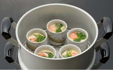 蒸し器 ガス火用 ゆうげ紀行蒸し器セット 30cm 両手鍋 セット 蓋 蓋