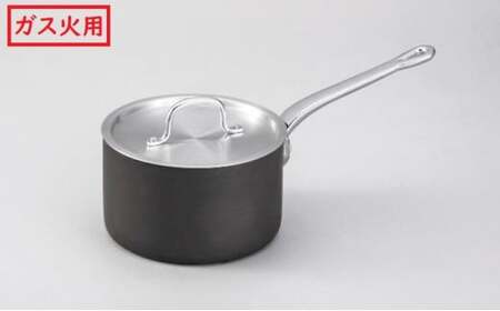 鍋 ガス火用 プログレースソースパン 18cm 片手鍋 ソースパン 蓋 蓋付き 北陸アルミ 北陸アルミニウム 日本製 調理器具 キッチン用品 日用品 富山県 雑貨 調理道具 お鍋 なべ  FAD-0496