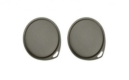 小物置き トリートレイ サークル 2点 セット ダークグレー 小物入れ トレイ トレー 収納 食器 お皿 ナチュラル 和風 アンティーク 北陸アルミ 北陸アルミニウム 日本製 インテリア 日用品 雑貨 ギフト プレゼント 富山県 盆 お盆 伝統技術  FAD-0518