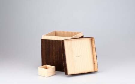 米びつ RICE STOCKER ライスストッカー 5kg KIRIFT キリフト 焼桐 総国産桐使用 天然蜜蝋仕上げ SDGs製品 キッチン キッチン用品 お米 保存容器 桐箱 収納 収納ケース 工芸品 工芸 民芸品 インテリア おしゃれ 木製 木箱 米櫃 一合枡 富山県 富山  FAD-0530