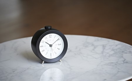 JIJI alarm［アラーム］/ ブラック （AWA13-04 BK） レムノス Lemnos 時計