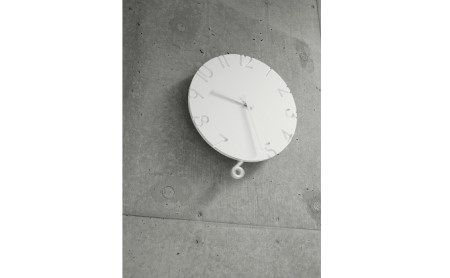 振り子時計 グッドデザイン賞受賞 時計 CARVED SWING NTL15-11 掛け時計 壁掛け時計 レムノス Lemnos 工芸品 工芸 インテリア 振子時計 装飾品