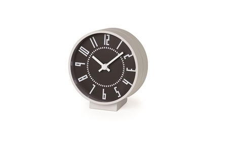 eki clock s / ブラック（TIL19-08 BK） レムノス Lemnos 時計 | 富山