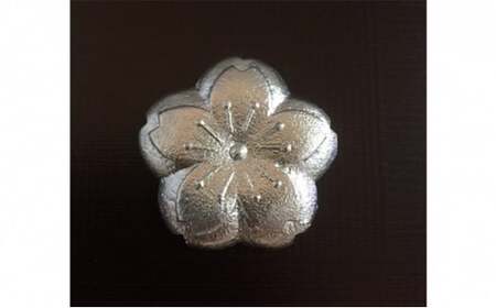 【高岡銅器】錫製箸置き 桜 5個組 民芸品 工芸品 伝統技術 雑貨 FAD-0662