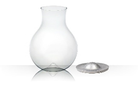 【高岡銅器】Decanter AROWIRL fortwo Silver
