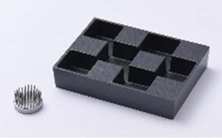 【高岡銅器】市松庭園 消炭 インテリア 日本文化 伝統 市松模様 花器 花 活ける 水景庭園 苔 和 モダン 小物置き  FAD-0933