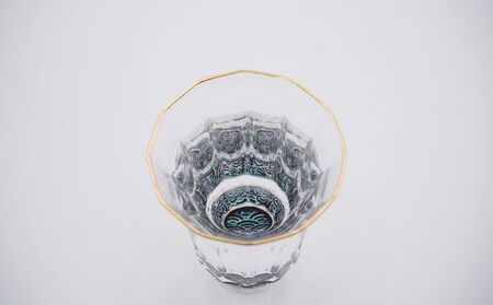 金杯（万華鏡）青海波（貝入）黒