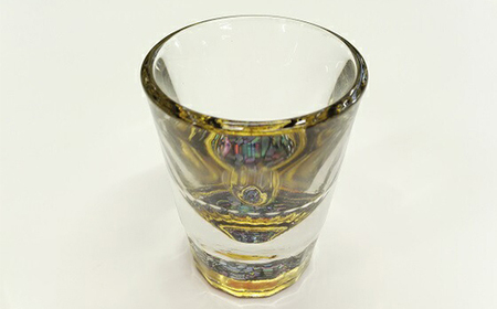 縁をつなぐ漆 螺鈿グラス 44ml 大正２年創業 老舗仏壇店の技術 ショットグラス 酒器 職人 おしゃれ 富山 魚津漆器 富山県魚津市 ふるさと納税サイト ふるなび