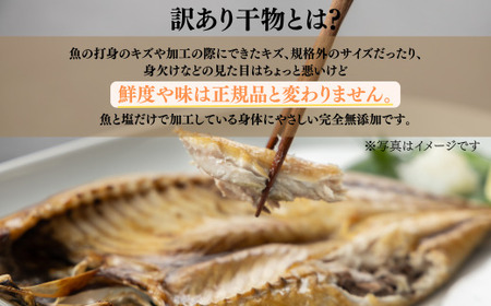 おまかせ訳あり干物セット(3~5種) 約2.5kg 富山 魚津 浜浦水産 自家用 家庭用