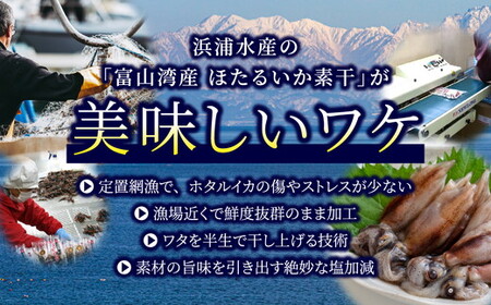 【3ヶ月定期便】ホタルイカ素干し 160g (20g×8袋 ) ※北海道、沖縄、離島への配送不可