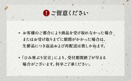  【魚問屋直送】天然「生ひみ寒ぶり」刺身用 約800g〈アラ付き〉