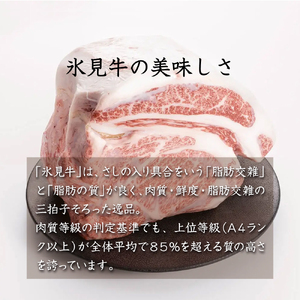 氷見牛ステーキ用&すき焼き肉用&焼肉用6ヶ月お届け 富山県 氷見市 定期便 牛肉 お肉
