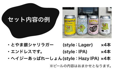 BREWMIN' クラフトビール おまかせ 飲み比べ 12本セット ｜地ビール 飲み比べ 