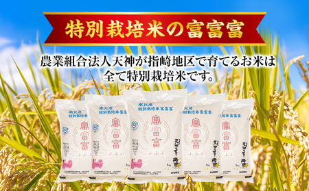 【特別栽培米】 令和7年産 富山県産 “富富富” ２kg×２ 無洗米  