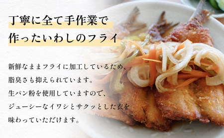 氷見産いわしのフライ 合計12枚(4枚×3パック)〈冷凍〉