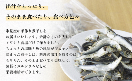 氷見産マイワシ煮干し　1個 富山県 氷見市 鰯 イワシ 煮干し 日常 おやつ 出汁 