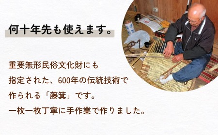 藤箕 (論田・熊無の国重要無形民俗文化財) 中箕 富山県 氷見市 箕 日用品 畑 道具