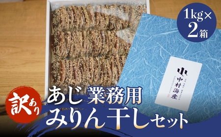 【訳あり】 安心安全！ お手軽調理！ あじ 業務用 みりん干し セット 【氷見みりん干し専門店】 味醂干し 干物 おかず 魚 富山県 氷見市