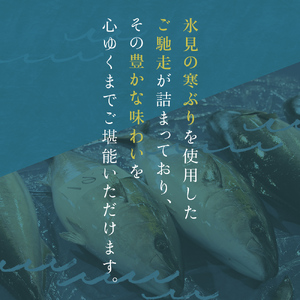 【先行予約】ひみ寒ぶり食べ尽くしセット【2025年12月中旬以降順次発送】 鰤 ブリ 詰め合わせ 冷凍 魚介 富山県 氷見市