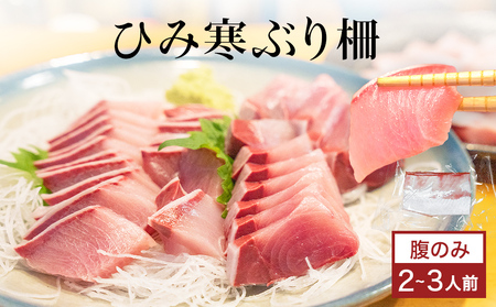 【先行予約】ひみ寒ぶり 柵 2-3人前(腹のみ) 富山湾 能登 寒ブリ 天然鰤 冷蔵 サク 富山県 氷見市 ブリトロ