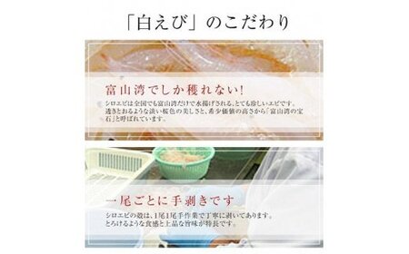 越中氷見屋 白えびとホタルイカのセット 沖漬け2種 白えび2種 醤油 C1セット 魚貝類 加工食品 富山県氷見市 ふるさと納税サイト ふるなび