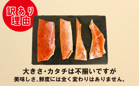 訳あり うす塩 秋鮭ハラス切り身 5袋 | 骨なし さけ サケ しゃけ シャケ サーモン 個包装 訳アリ 骨なし 料理 お弁当 おかず 塩焼き ハラス丼 チャーハン おにぎり おむすび チーズ焼き パスタ シチュー 秋 海鮮 魚介 冷凍 旬 ギフト 送料無料 お取り寄せグルメ 富山 滑川市 国産 大容量 3kg 3キロ