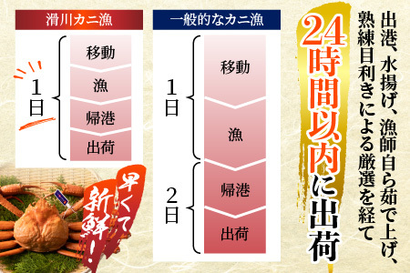 ボイル紅ズワイガニ 大サイズ【川村水産】※発送前に在宅確認の電話連絡をいたします!※24年9月中旬以降順次発送