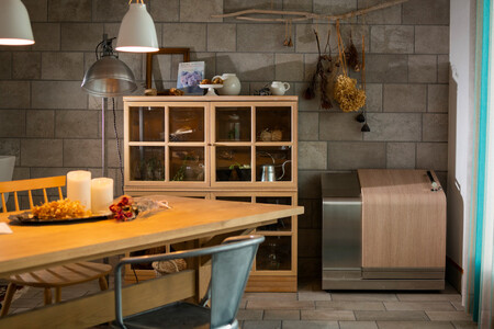 ホームスライドダスポン プレミアムモデル ステンレス  エボニー（木目調）