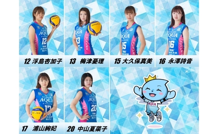 各選手5名限定 応援したい選手から選べる】KUROBEアクアフェアリーズ