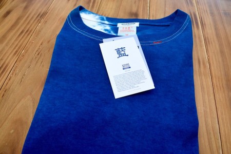 Tシャツ ASCENSION  藍染め タイダイ TシャツE 1枚 XS