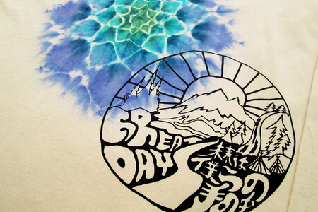 Tシャツ ASCENSION タイダイ ロングTシャツ 1枚 ファッション 服 男性 メンズ 女性 レディース M