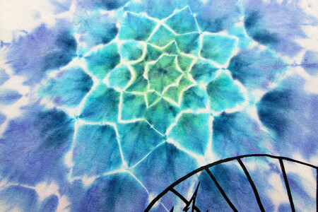 Tシャツ ASCENSION タイダイ ロングTシャツ 1枚 ファッション 服 男性 メンズ 女性 レディース M