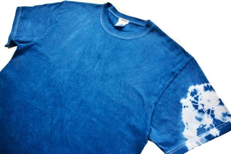 Tシャツ ASCENSION  藍染め タイダイ TシャツF 1枚 XS