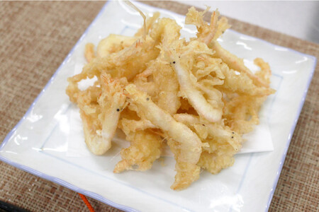 富山湾の宝石「 白えび 」の天ぷら 60g/くろべの太陽/富山県 黒部市 シロエビ えび エビ 海老 天ぷら 冷凍 調理済み 加工食品 惣菜 