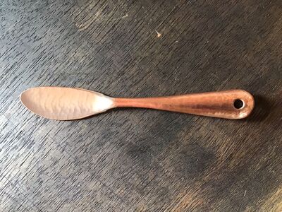 銅製　バターナイフ（EE01）