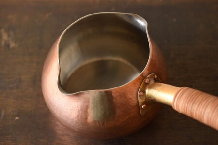 銅製　ミルクパン（EE07）
