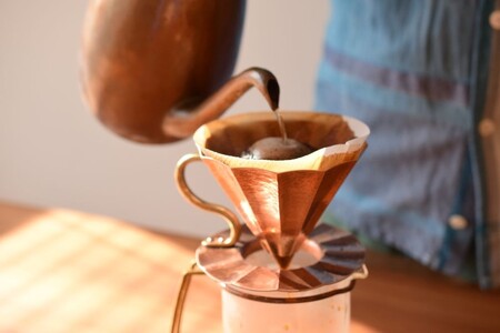 銅製　コーヒードリッパー（円錐型・elegant）（EE10）