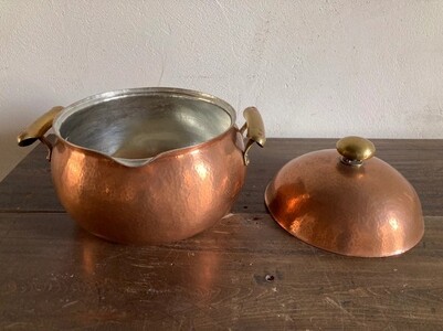 銅製　両手鍋（EE11）