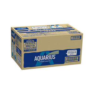 アクエリアス【冷凍兼用】(ラベルレス)500mlPET×24本_飲料・ドリンク  ジュース _【1473459】