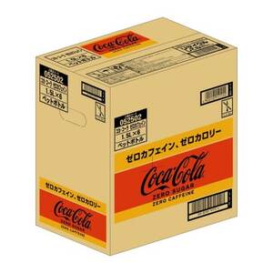 コカ・コーラゼロカフェイン1.5LPET(6本入り)_飲料・ドリンク 炭酸飲料 ジュース _【1518348】