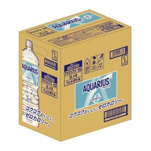 アクエリアスゼロ2.0LPET×6本_飲料・ドリンク  ジュース _【1531262】