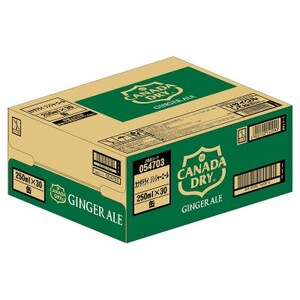 カナダドライジンジャーエール250ml缶×30本_飲料・ドリンク 炭酸飲料 ジュース _【1551264】