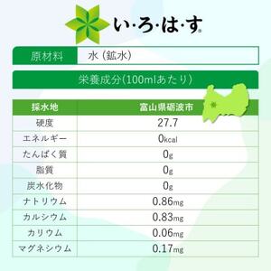 い・ろ・は・す天然水 340mlPET24本_飲料・ドリンク 水・ミネラルウォーター  _【1420046】